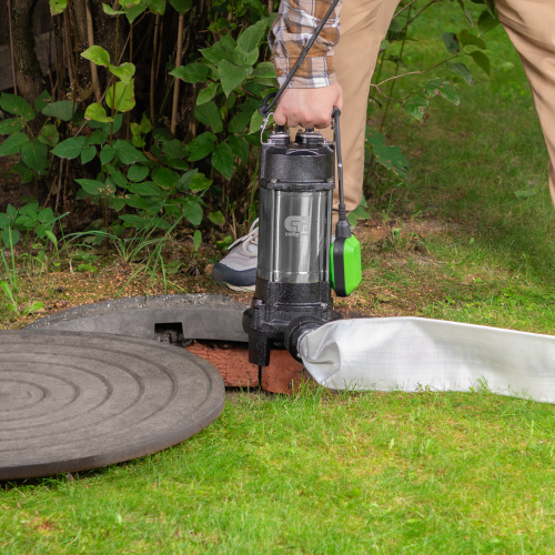 Фекальный насос СФН1100-Н, 1100 Вт, напор 10 м, 18000 л/ч, нож Сибртех по ценам производителя в Краснодаре с доставкой по всей России