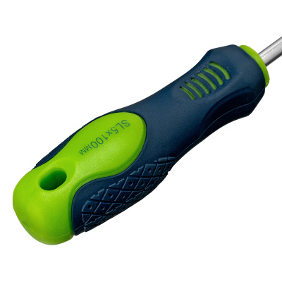 Отвертка, SL5 х 100 мм, CrV, двухкомпонентная рукоятка Сибртех по ценам производителя в Краснодаре с доставкой по всей России