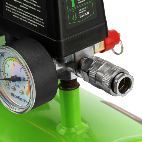 Компрессор безмаслянный малошумный МБ 1100/24,1100 Вт, 24 л, 170 л/мин Сибртех по ценам производителя в Краснодаре с доставкой по всей России