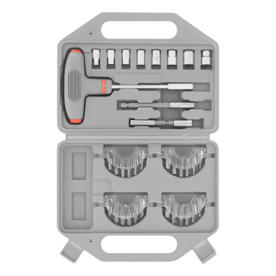 Отвертка с Т-образной эргономичной ручкой и набором насадок, 36 шт, CrV, пластиковый бокс Matrix по ценам производителя в Краснодаре с доставкой по всей России