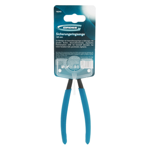Съемник, 165 мм, для внутренних стопорных колец (19-60 мм) изогнутые губки (сжим) Gross по ценам производителя в Краснодаре с доставкой по всей России