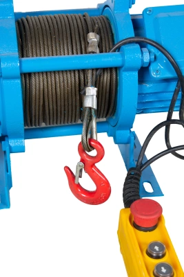 Лебедка электрическая  300 кг  30 м с канатом 380 В TOR KCD (N) по ценам производителя в Краснодаре с доставкой по всей России