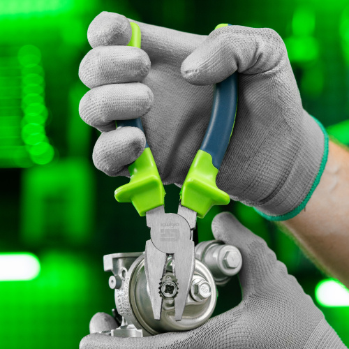 Плоскогубцы комбинированные, 180 мм, двухкомпонентные рукоятки Сибртех по ценам производителя в Краснодаре с доставкой по всей России