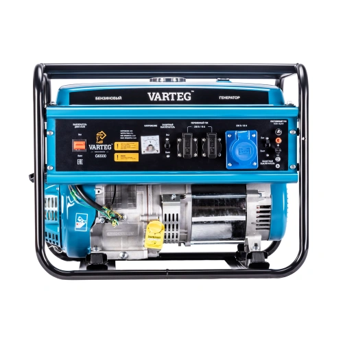 Бензиновый генератор Varteg G6500 купить в Москве с доставкой по всей России | ProtosMarket.ru