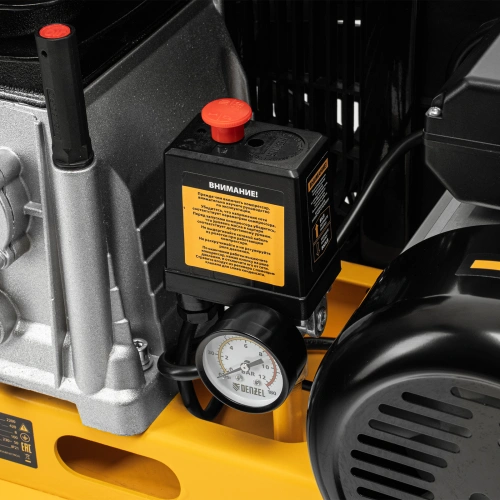 Компрессор воздушный рем. привод BCI 2200/100, 2,2 кВт, 100 литров, 420 л/мин Denzel по ценам производителя в Краснодаре с доставкой по всей России