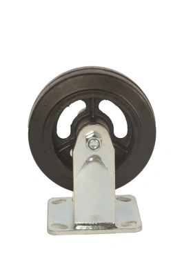 Колесо большегрузное неповоротное FCd 63 150 мм обрезиненное (F) купить в Москве с доставкой по всей России | ProtosMarket.ru