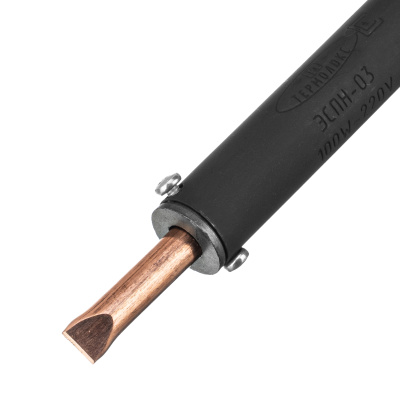 Паяльник электрический ЭПСН-03-100/220, деревянная ручка, Сибртех по ценам производителя в Краснодаре с доставкой по всей России