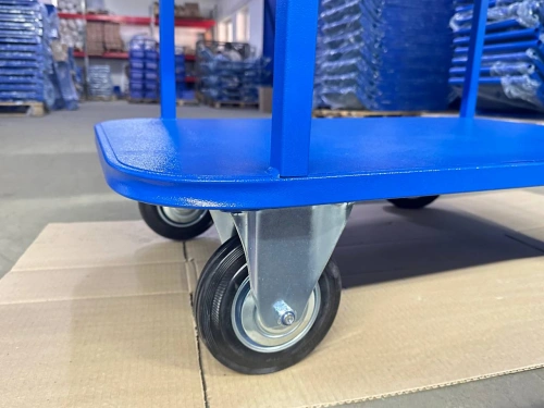 Тележка платформенная TOR ТП-2Я (600х900) 2х-ярусная (125мм) по ценам производителя в Краснодаре с доставкой по всей России