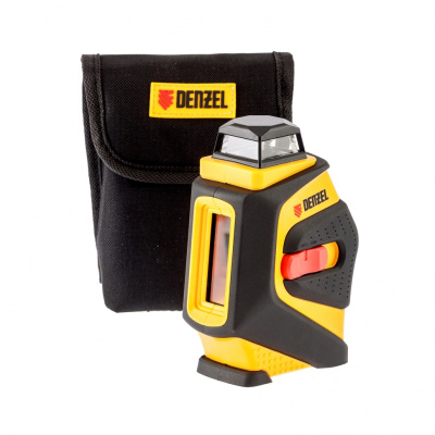 Лазерный уровень LX360, 20 м, ± 0,3 мм/1 м, горизонтальная и вертикальная плоскости, 360 град, 635 нм, резьба 1/4 Denzel по ценам производителя в Краснодаре с доставкой по всей России