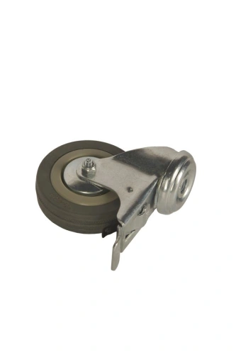 Колесо аппаратное поворотное SChgb 93 75 мм под болт с тормозом (F) по ценам производителя в Краснодаре с доставкой по всей России