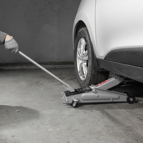 Домкрат гидравлический подкатный, 3 т, высота подъема 130-410 мм Matrix по ценам производителя в Краснодаре с доставкой по всей России