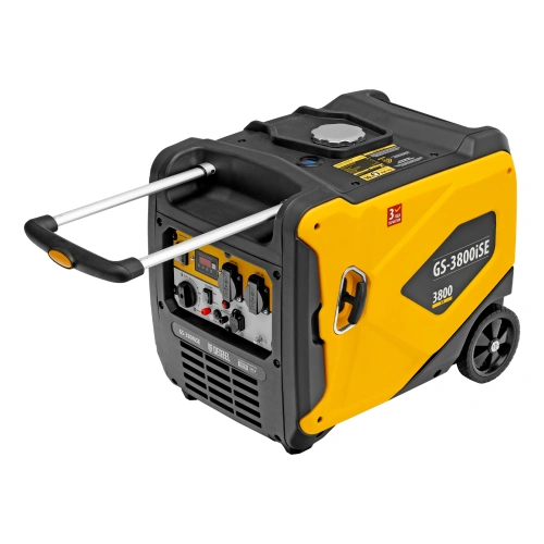 Генератор инверторный GS-3800iSE, 3,8 кВт, 230 В, закрытый корпус,электростартер Denzel по ценам производителя в Краснодаре с доставкой по всей России