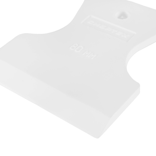 Шпатель, белая резина, 80 мм Сибртех по ценам производителя в Краснодаре с доставкой по всей России