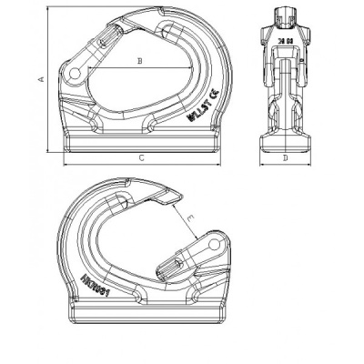 Крюк сварочный 3 т по ценам производителя в Краснодаре с доставкой по всей России