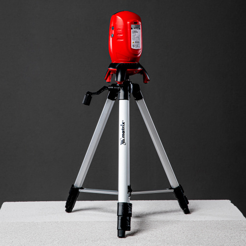 Лазерный уровень ML01T, дальность 10 м, точность ± 0,5 мм, / 1 м, длина волны 650 нм, проекция 1 вертикальная 1 горизонтальная плоскость, резьба под штатив 5/8", штатив в комплекте Matrix по ценам производителя в Краснодаре с доставкой по всей России