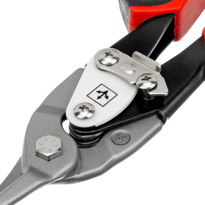 Ножницы по металлу, 250 мм, прямой рез, сталь CRMO, двухкомпонентные рукоятки, PRO Matrix по ценам производителя в Краснодаре с доставкой по всей России