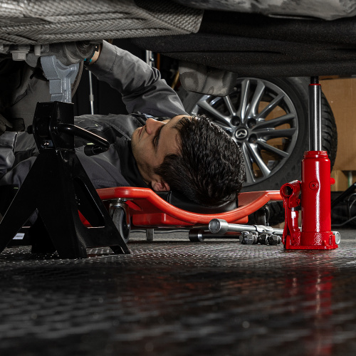 Домкрат гидравлический бутылочный, 3т, h подъема 180-340 мм Sparta по ценам производителя в Краснодаре с доставкой по всей России