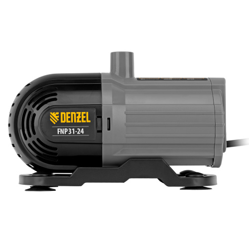 Насос фонтанный FNP31-24, 31 Вт, подъем 2,4 м, 1500 л/ч, колокольчик/2 каскада/гейзер Denzel по ценам производителя в Краснодаре с доставкой по всей России