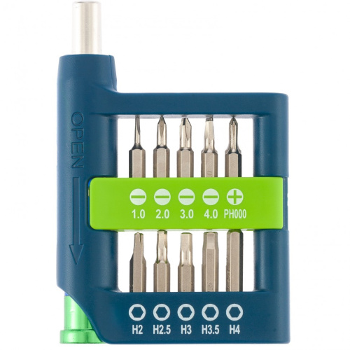 Отвертка для точных работ с набором бит, 21 шт, CrV Сибртех по ценам производителя в Краснодаре с доставкой по всей России