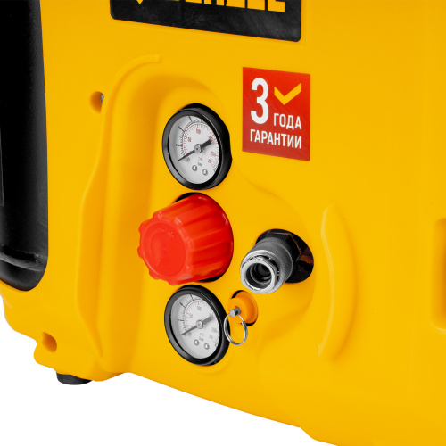 Компрессор воздушный DL1300, 10 бар, 1,3 кВт 180 л/мин 5 л, с набором аксессуаров Denzel по ценам производителя в Краснодаре с доставкой по всей России