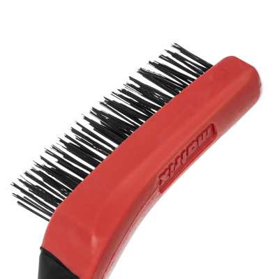 Щетка зачистная трехрядная, двухкомпонентная рукоятка Matrix по ценам производителя в Краснодаре с доставкой по всей России