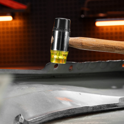 Молоток рихтовочный, бойки 35 мм, комбинированная головка, деревянная ручка Sparta по ценам производителя в Краснодаре с доставкой по всей России