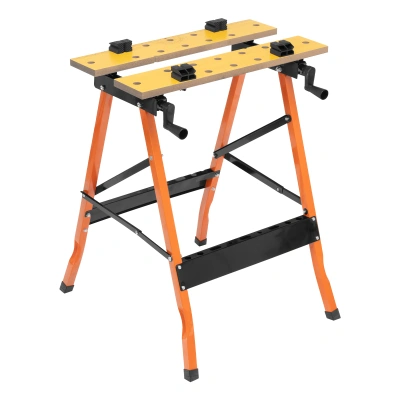 Верстак-тиски, 605 х 635 х 750 мм, портативный Sparta по ценам производителя в Краснодаре с доставкой по всей России