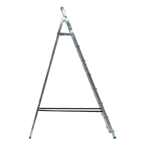 Стремянка, 8 ступеней, стальная, оцинкованная Сибртех по ценам производителя в Краснодаре с доставкой по всей России