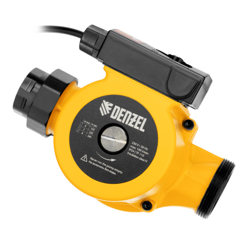 Циркуляционный насос CP32-8, напор 8 м, 160 л/мин, 1 м кабель, монт. длина 180 мм Denzel по ценам производителя в Краснодаре с доставкой по всей России