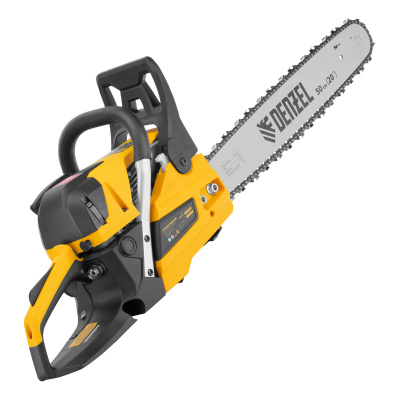 Пила цепная бензиновая DS-5820, шина 50 см, 58 см3, 3.6 л.с, шаг 0,325, паз 1,5 мм, 76 звеньев Denzel по ценам производителя в Краснодаре с доставкой по всей России