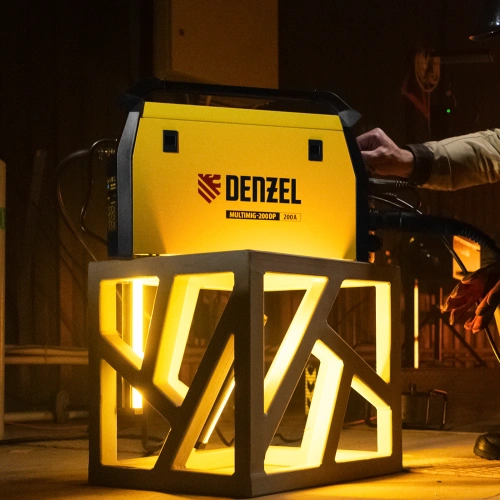 Аппарат инвертор. полуавтомат. сварки MultiMIG-200DP Synergy Double Pulse, 200 А, ПВ 80% Denzel по ценам производителя в Краснодаре с доставкой по всей России