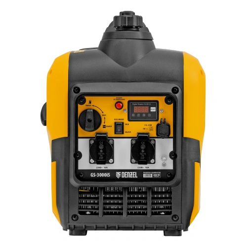 Генератор инверторный GS-3000iS, 3,0 кВт, 230 В, закрытый корпус, ручной старт DENZEL по ценам производителя в Краснодаре с доставкой по всей России