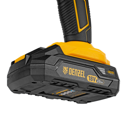Дрель-шуруповерт аккумуляторная CDL-18-02BM, Li-Ion, 18 В, 2 аккумулятор Denzel по ценам производителя в Краснодаре с доставкой по всей России