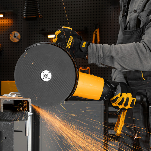 Машина шлифовальная угловая AG230-2600, 2600 Вт, 230 мм, 6000 об/мин Denzel по ценам производителя в Краснодаре с доставкой по всей России