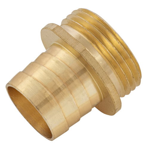 Штуцер для шланга 1" с наружной резьбой G1" Denzel по ценам производителя в Краснодаре с доставкой по всей России