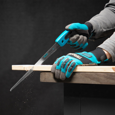 Ножовка по дереву Piranha, выкружная, 300 мм/12", 11-12 TPI, каленый зуб 3D, двухкомпонентная рукоятка Gross по ценам производителя в Краснодаре с доставкой по всей России