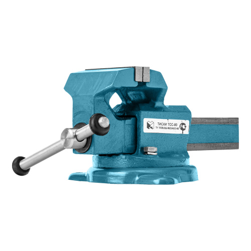 Тиски слесарные, 80 мм, поворотные (Глазов) по ценам производителя в Краснодаре с доставкой по всей России