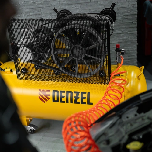 Компрессор воздушный рем. привод BCV 5500-T/270, 5,5 кВт, 270 литров, 850 л/мин Denzel по ценам производителя в Краснодаре с доставкой по всей России