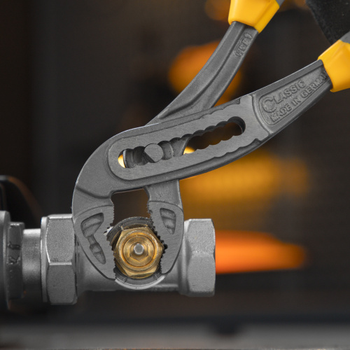 Клещи переставные, трехкомпонентные рукоятки 240 мм Denzel по ценам производителя в Краснодаре с доставкой по всей России