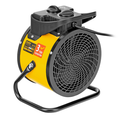 Тепловая пушка, керамический нагреватель (тепловентилятор) DHC 3-150, 230 В, 0.025/1.5/3 кВт Denzel купить в Москве с доставкой по всей России | ProtosMarket.ru