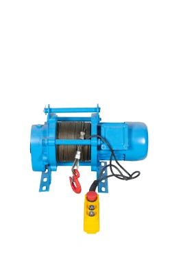 Лебедка электрическая  300 кг  30 м с канатом 380 В TOR KCD (N) по ценам производителя в Краснодаре с доставкой по всей России