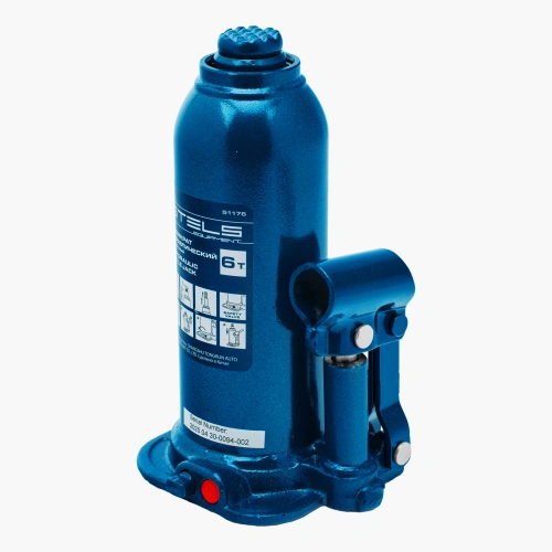 Домкрат гидравлический бутылочный, 6 т, h подъема 207-404 мм, в пластиковом кейсе Stels по ценам производителя в Краснодаре с доставкой по всей России