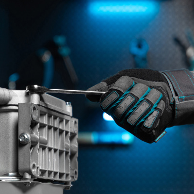 Набор ключей комбинированных с трещоткой, 8-19 мм, 7 шт, CrV Gross по ценам производителя в Краснодаре с доставкой по всей России