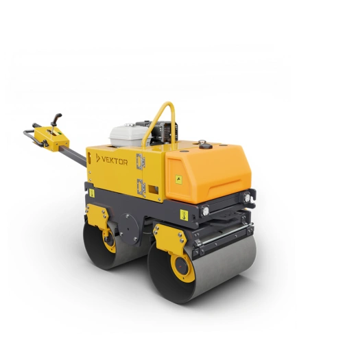 Виброкаток ручной двухвальцовый Vektor VRDR-800 по ценам производителя в Краснодаре с доставкой по всей России
