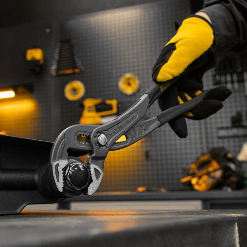 Клещи переставные, кнопочный механизм, обливные рукоятки, 300 мм Denzel по ценам производителя в Краснодаре с доставкой по всей России