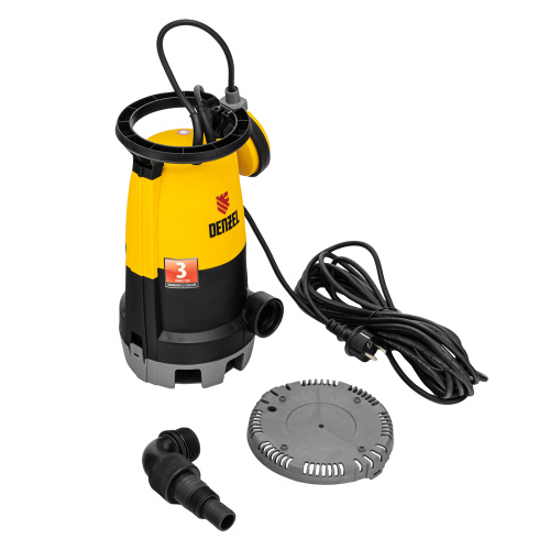 Дренажный насос для чистой и грязной воды DP450S, 450 Вт, напор 6 м, 12000 л/ч Denzel по ценам производителя в Краснодаре с доставкой по всей России