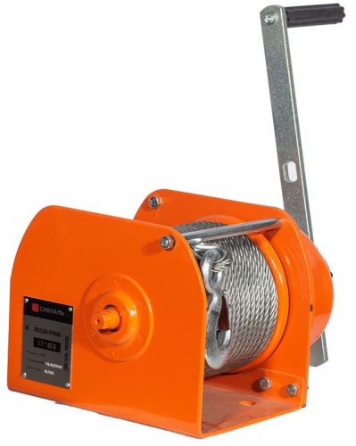 Лебедка барабанная ручная JHW 3т 40 м СибТаль по ценам производителя в Краснодаре с доставкой по всей России
