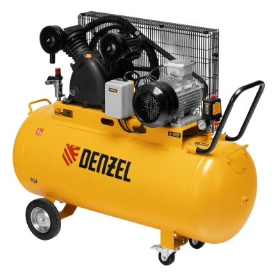 Компрессор воздушный рем. привод BCV 4000-T/200, 4,0 кВт, 200 литров, 690 л/мин Denzel по ценам производителя в Краснодаре с доставкой по всей России