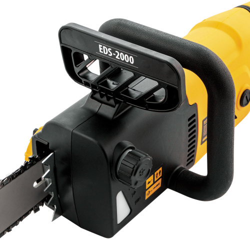 Пила цепная электрическая EDS-2000, 2 кВт,продольная, шина 40 см, шаг 3/8, паз 1.3 мм, 56 звеньев Denzel по ценам производителя в Краснодаре с доставкой по всей России