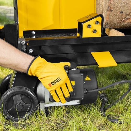 Дровокол электрический ELS7T-52, 2300 Вт, сила раскола 7т, макс. размеры полена D250 x 520 мм Denzel по ценам производителя в Краснодаре с доставкой по всей России